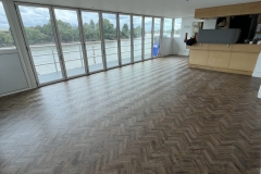 Latymer Upper School, Boat House entertainment area over looking the river Thames